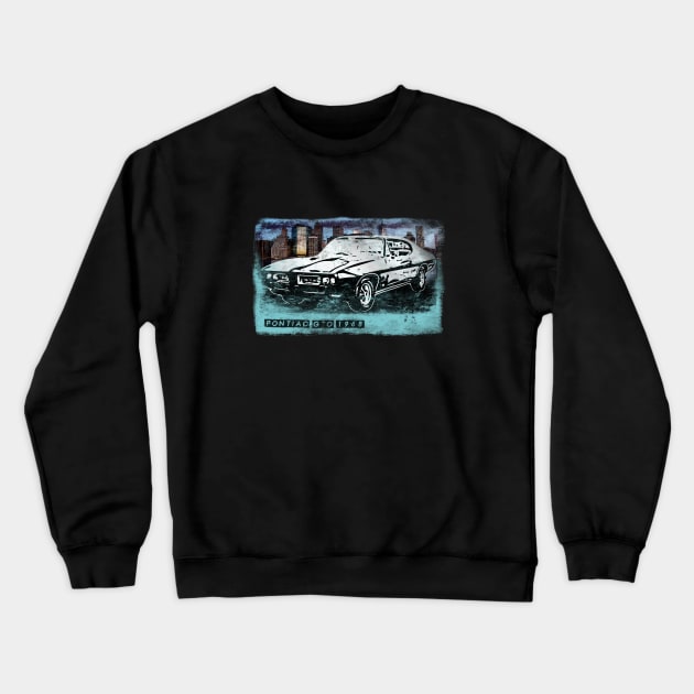 PONTIAC GTO 1968 Crewneck Sweatshirt by ElArrogante